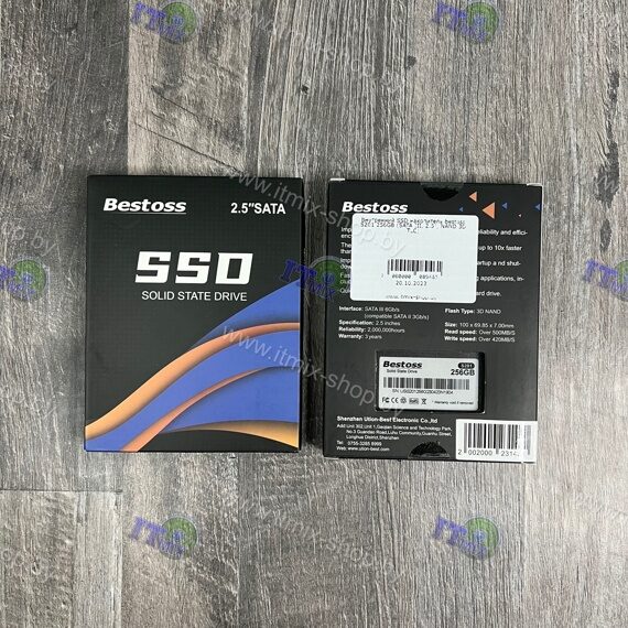 SSD Bestoss S201 256GB (SATA III, 2.5", NAND 3D TLC)