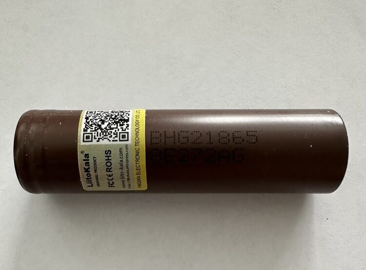 АКБ 18650 3.7V 30A 3000 mAh LiitoKala HG2 Высокотоковый