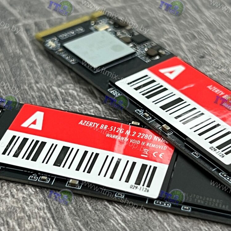 SSD Azerty M.2 2280 NVMe 512GB (PCI-E 3.0, NAND 3D TLC)