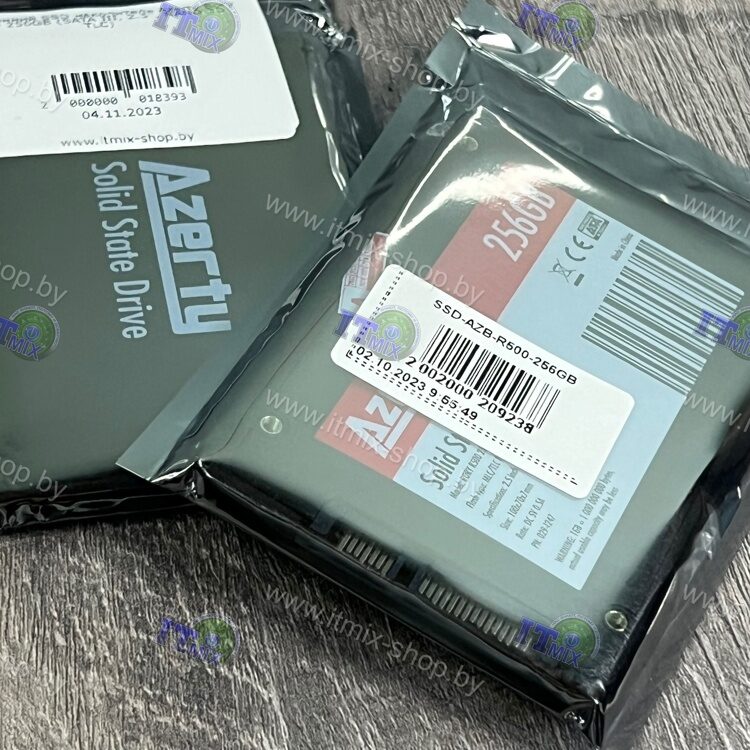 SSD Azerty Bory R500 256GB (SATA III, 2.5", NAND 3D TLC)