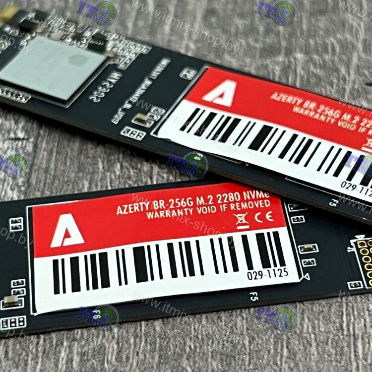 SSD Azerty M.2 2280 NVMe 256GB (PCI-E 3.0, NAND 3D TLC)